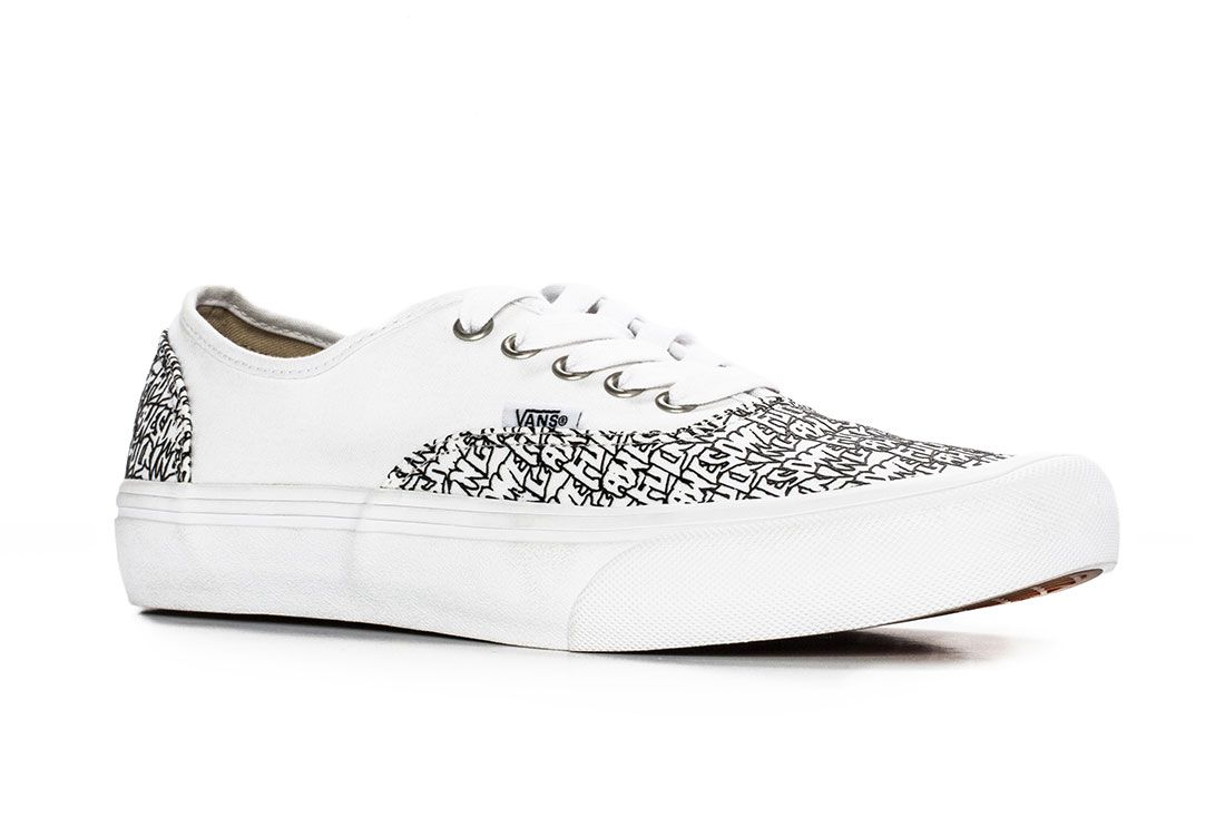 Fucking Awesome Vans Authentic 1 White Side