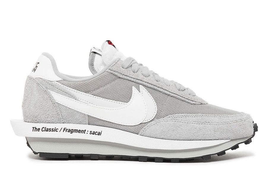 Closer Look: Fragment x sacai x Nike LDWaffle 'Blue Void' and 