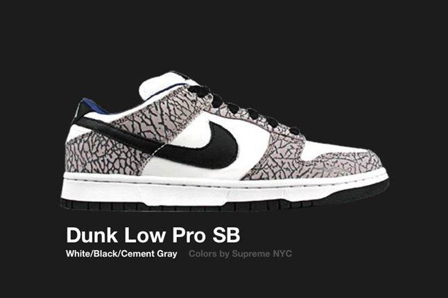 Nike Dunk Low Sb Supreme White 2002 1