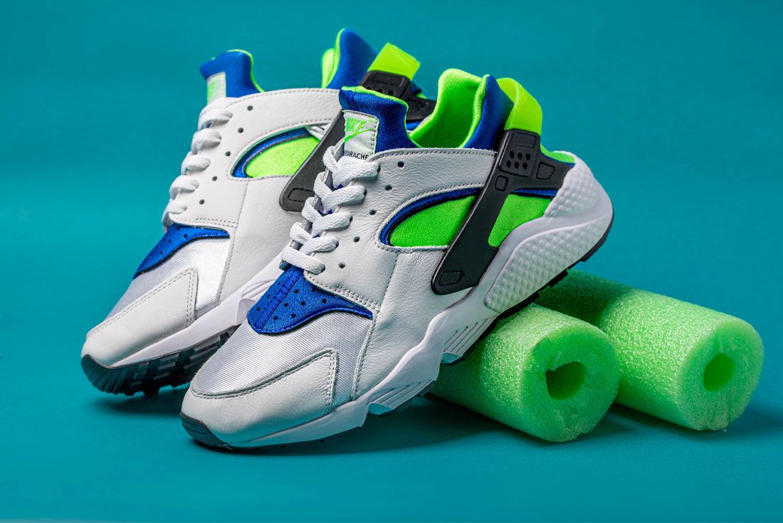 Nike Air Huarache Scream Green 2021 Sneaker Freaker
