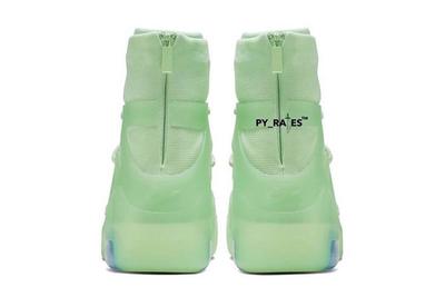 Nike Air Fear Of God 1 Spruce Frosted Heel