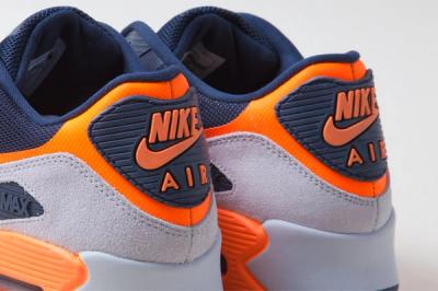 Nike Air Max 90 Hyperfuse Orange Blue Heel Tabs 1