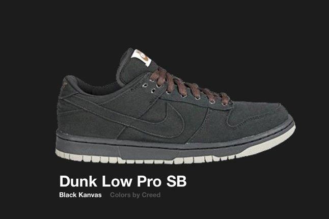 Nike Dunk Low Sb Canvas Creed 2004 1