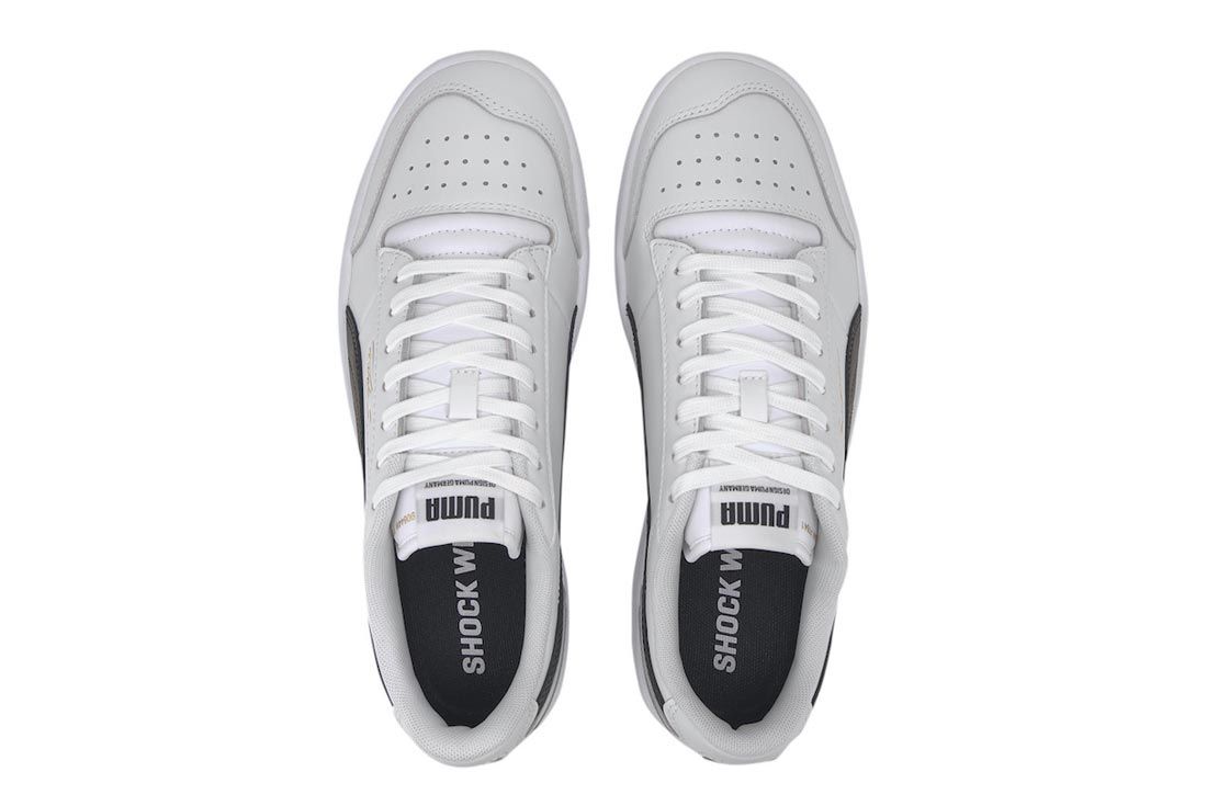 The PUMA Ralph Sampson Low Wows in White and Black - Sneaker Freaker