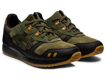 Olive Canvas Adds Utility to the ASICS GEL Lyte III Releases