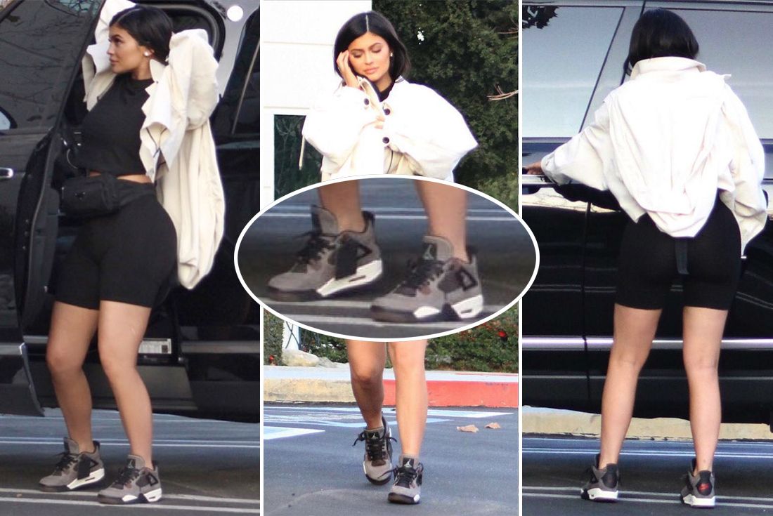Kylie Jenner Spotted in New Air Jordan 