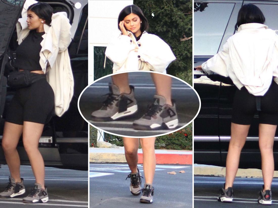 Lover navn respektfuld Kylie Jenner Spotted in New Air Jordan 4s - Sneaker Freaker