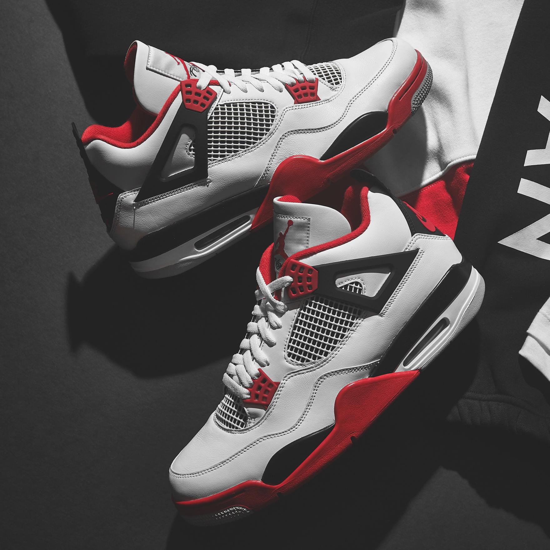 The Air Jordan 4 ‘Fire Red’ Heats Up at JD Sports - Releases