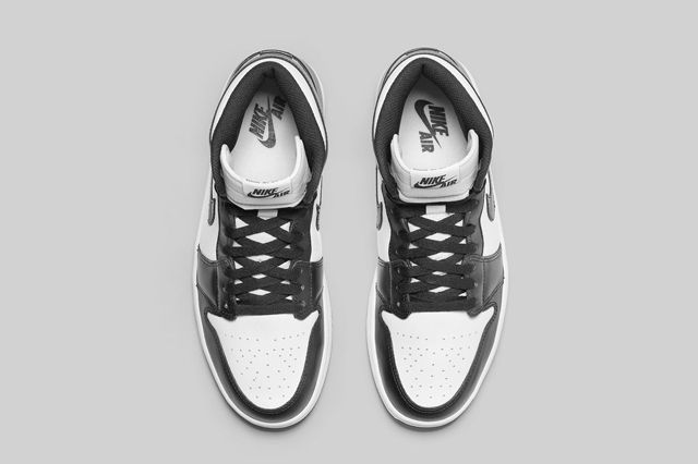 Air Jordan 1 Black White Bump 1