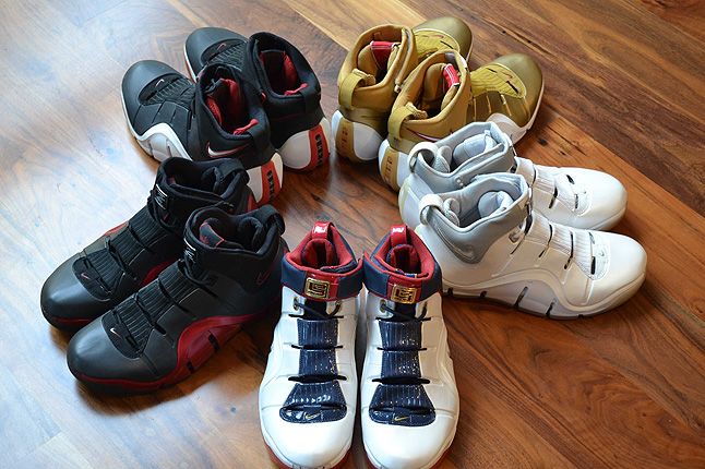 lebron james shoe collection