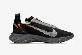 nike ispa react low black