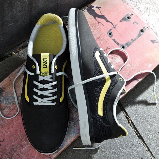 Vans Light Weight Black Yellow 1