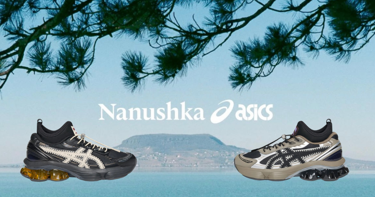 Nanushka Celebrates 20 Years With the ASICS GEL-KINETIC FLUENT