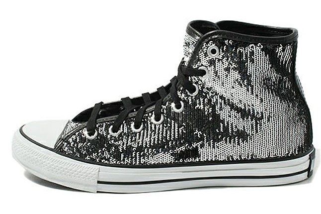 Converse All Star Sequins Silver 1