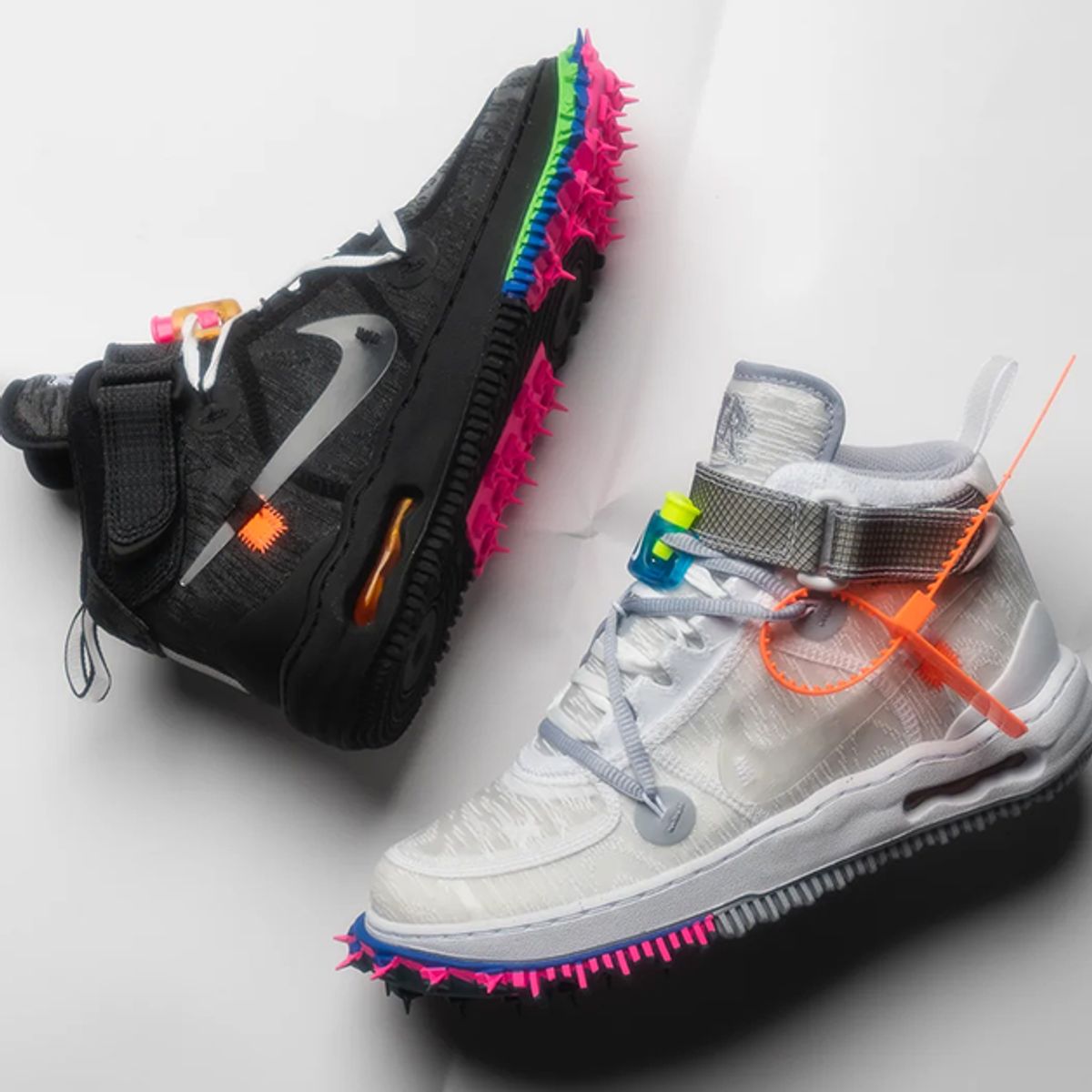 The Louis Vuitton x Off-White x Nike Air Force 1 Revealed In Several Colors