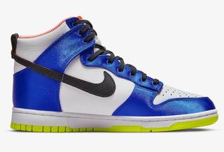 The Nike Dunk High ‘Blue Satin’ is Slick - Sneaker Freaker