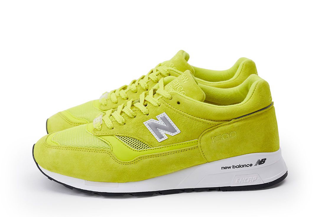 Pop New Balance 1500 Electric Yellow Pair Side 2