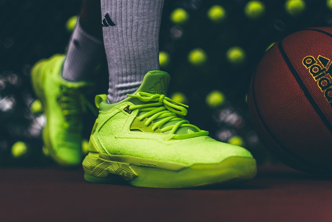 adidas D Lillard 2 (Tennis Ball) - Sneaker Freaker