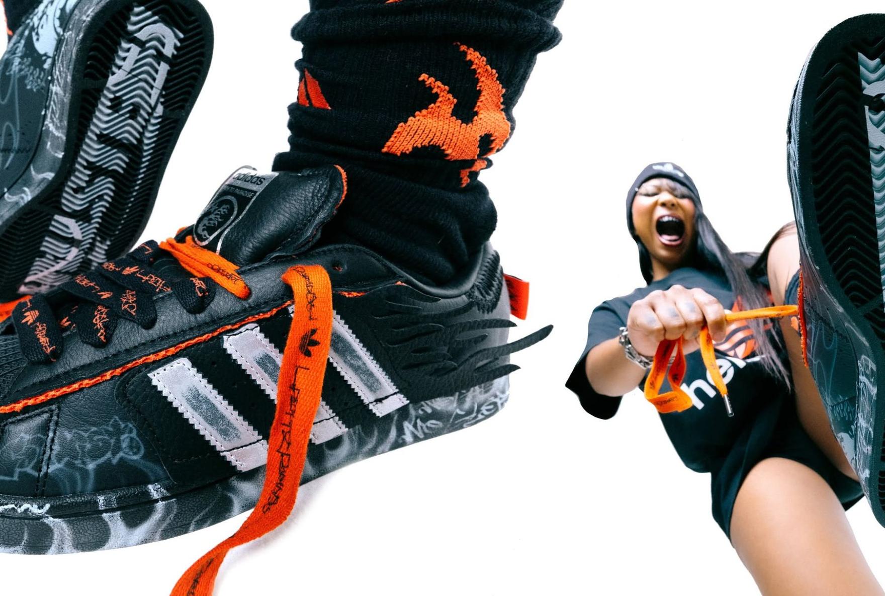 hellstar adidas superstar Debuted by Suki