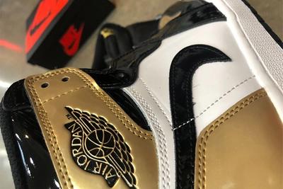 Nike Air Jordan 1 Gold Toe Factory Fault 3