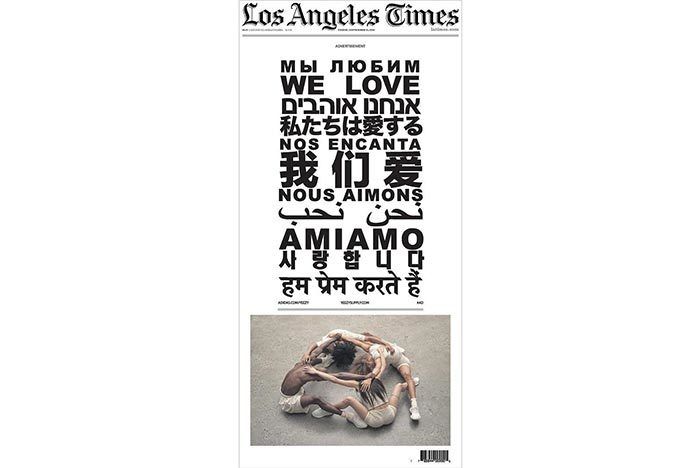 Kanye Yeezy Newspaper Ads 8
