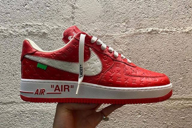 In-hand Look At All Eight Louis Vuitton X Nike Air Force 1 F&f 