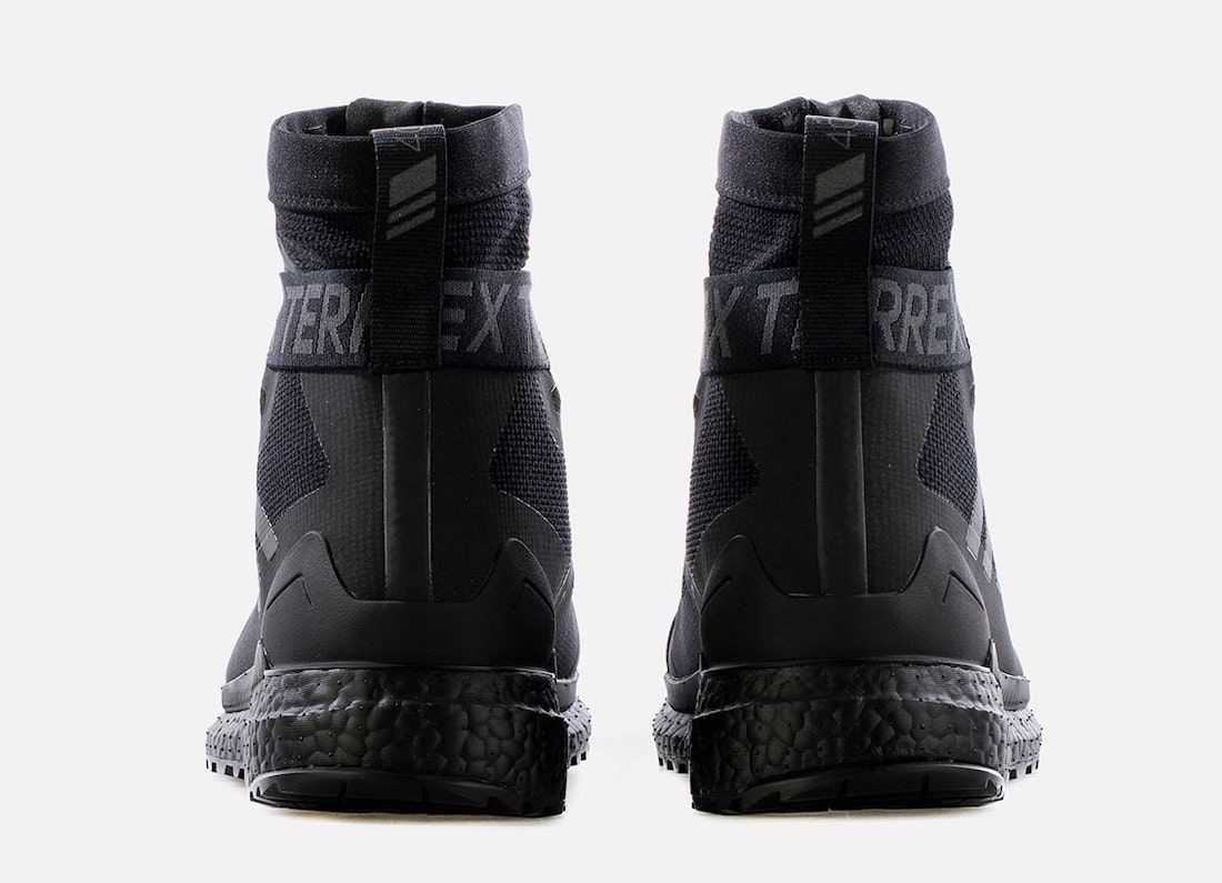 adidas Pharrell Williams TERREX Free Hiker Triple Black