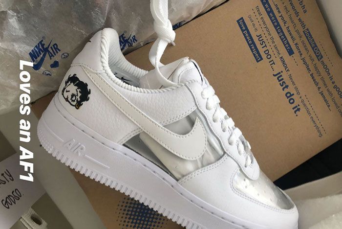 Nike Air Force 1 Betty Boop Friends And Family Olivia Kim Ig Story