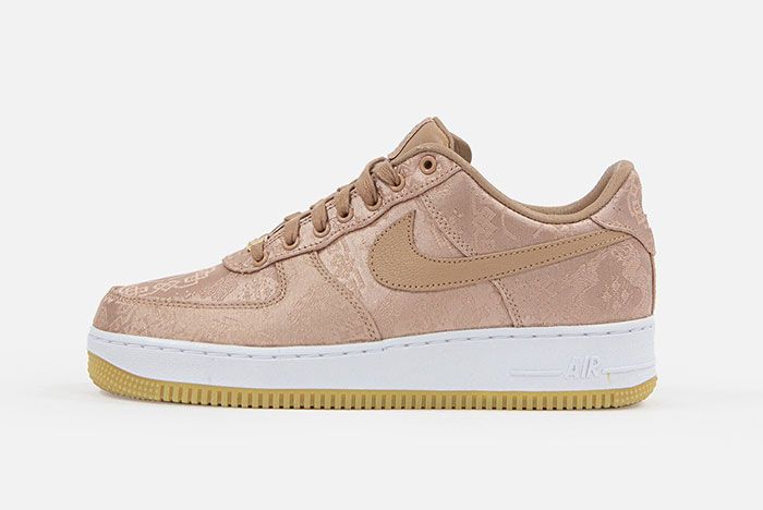 Clot Nike Air Force 1 Rose Gold Lateral