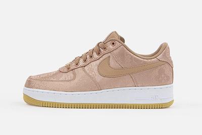 Clot Nike Air Force 1 Rose Gold Lateral