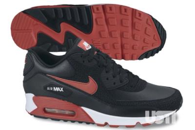Nike Air Max 90 2013 Essential Black Red 1