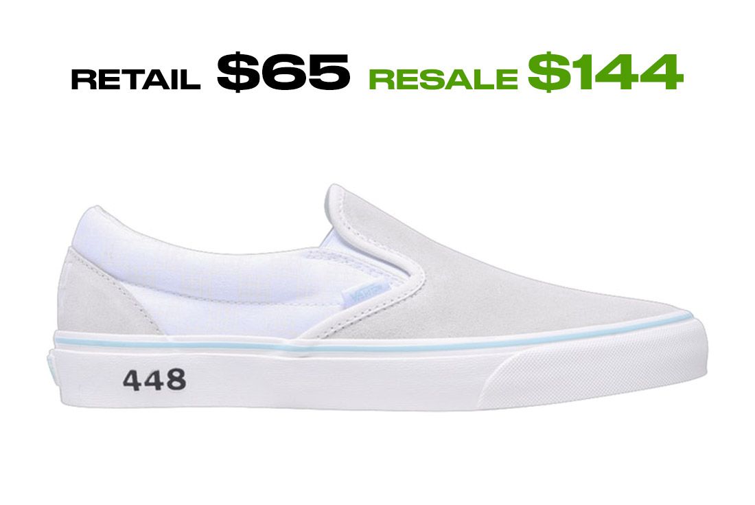 Stockx Resale Sweet Chic Vans Slip On Right Side Shot