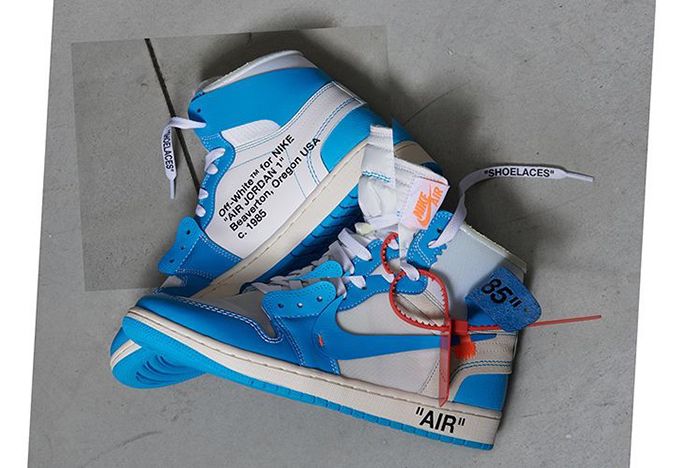tragedie usund garage Off-White 'Powder Blue' Air Jordan 1s Release Again - Sneaker Freaker