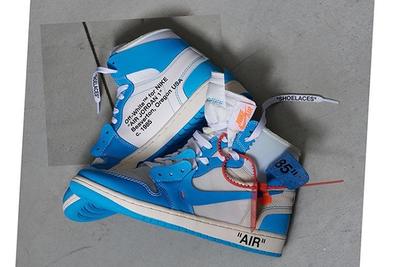 Off White Aj1 Unc On Foot 5