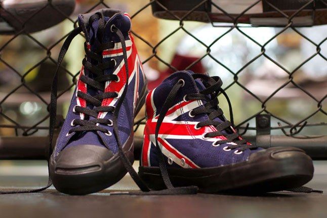 Converse union jack shoes best sale