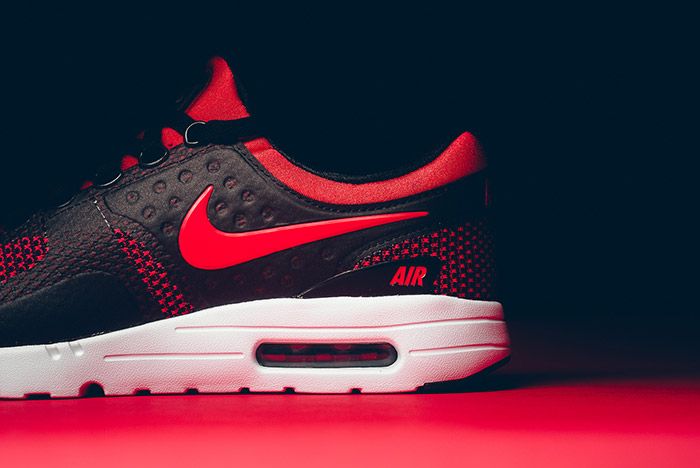 air max zero red and black