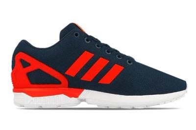Adidas Originals Zx Flux Dark Blue Solar Red 5