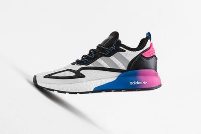 adidas ZX 2K BOOST hype dc blue pink