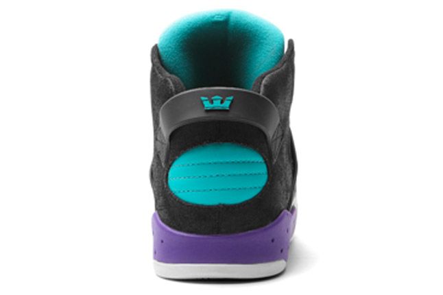 Supra Skytop Iii Black Purple Heel 1