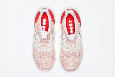Adidas Ultraboost 4 0 W White Red 3