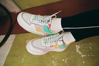 air force shadow on feet