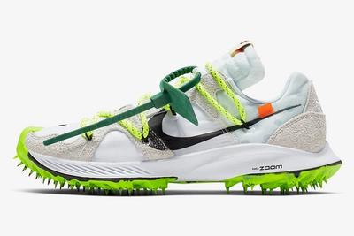 Off White Nike Zoom Terra Kiger 5 White Cd8179 100 Lateral Side Shot