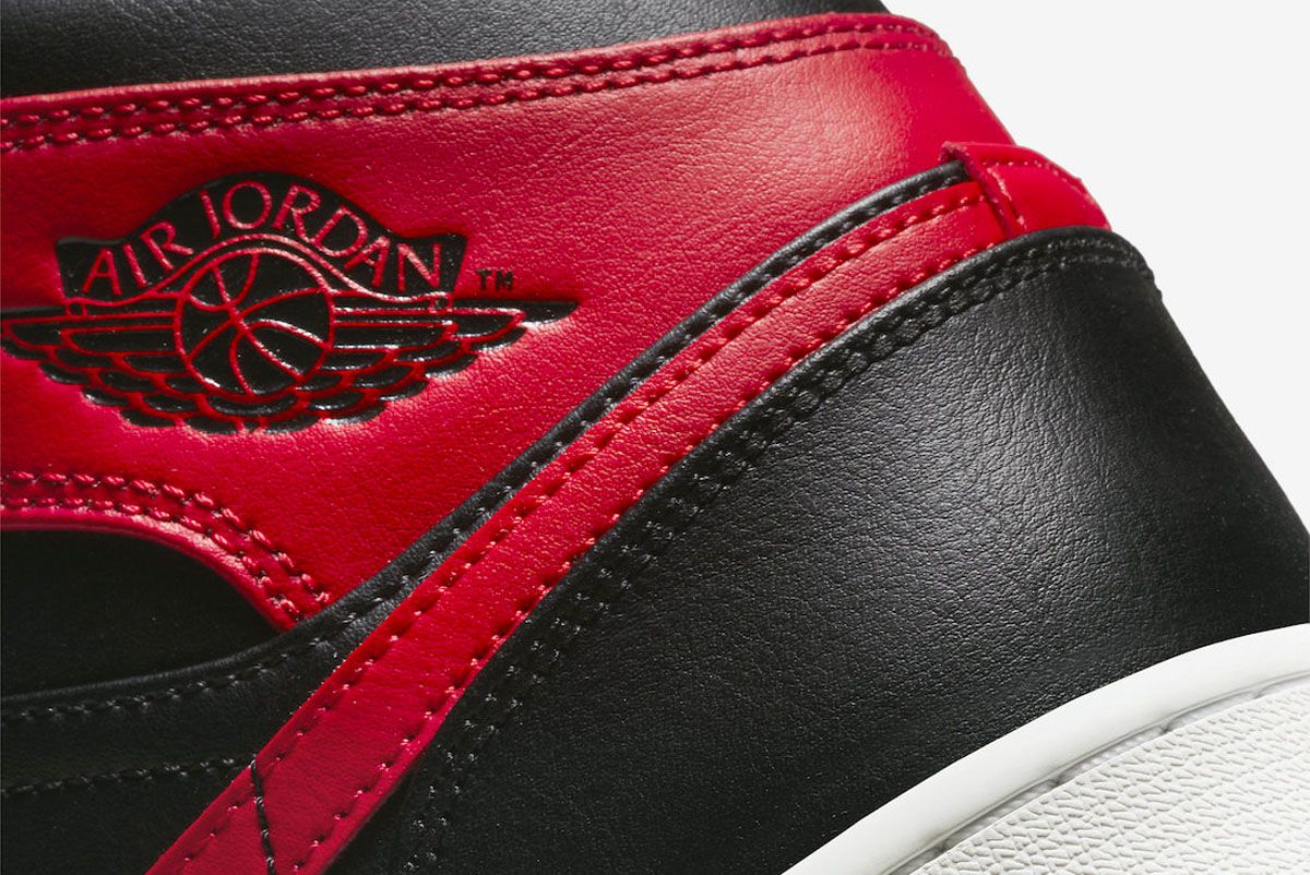 The Air Jordan 1 Mid ‘Bred’ Gets a Slight Tweak - Sneaker Freaker