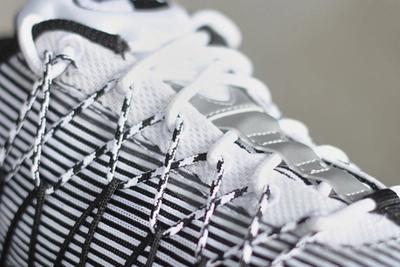 Nike Air Max 95 Ultra Jacquard Pinstripe Black White 5