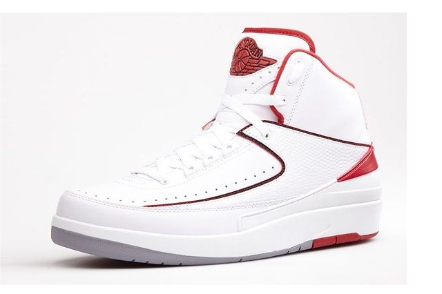 Air Jordan 2 (White/Varsity Red) - Sneaker Freaker