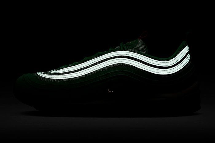 Nike Air Max 97 Lucky Green Ci3708 300 Lateral Reflecting