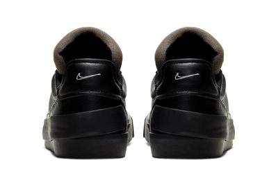 Nike Drop Type Lx Triple Black Cn6916 001 Release Date Heel