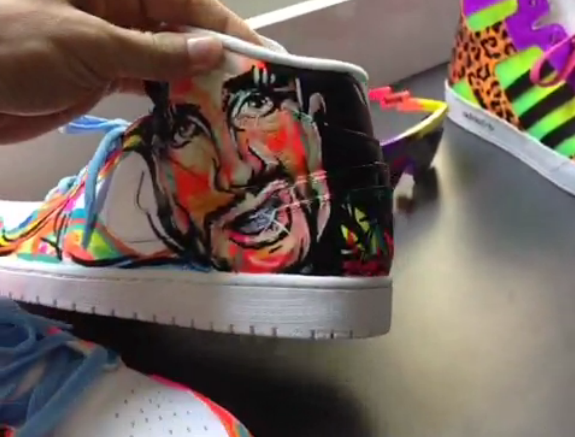 Riff Raff Destroys Jordans With His Face - Industry News