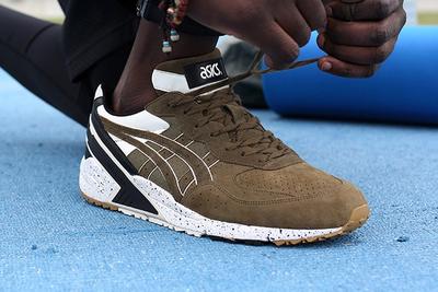 Monkey Time X Asics Gel Sight Olive Crownfeature