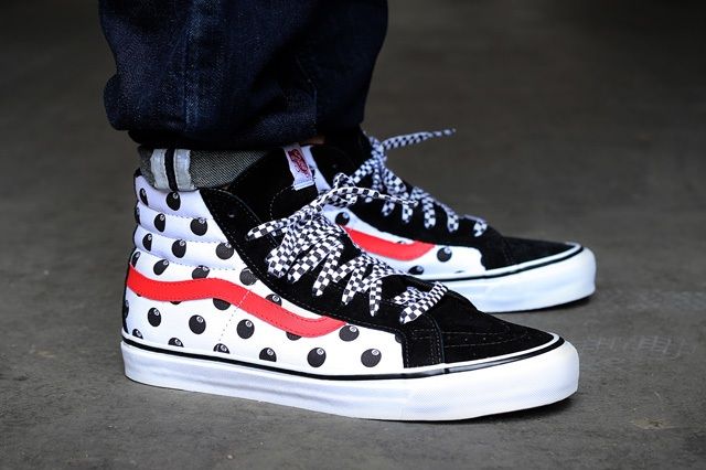 vans stussy sk8 hi